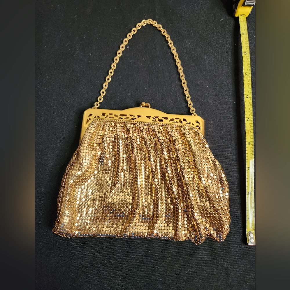 Vintage Golden Mesh Purse